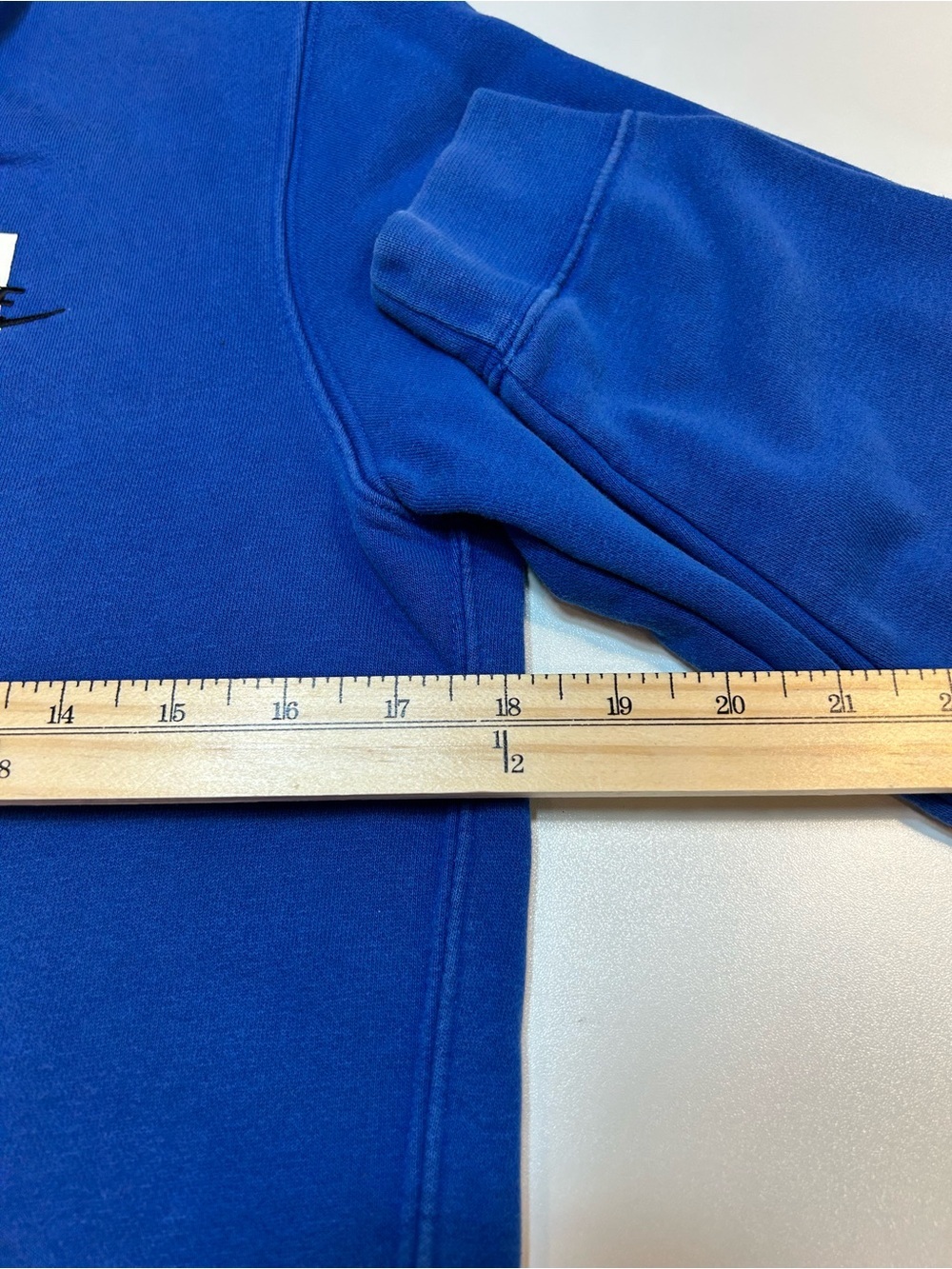 Nike Sportswear JDI Crewneck Sweatshirt Royal Blue Bold Vertical Just Logo - Picture 3 of 6